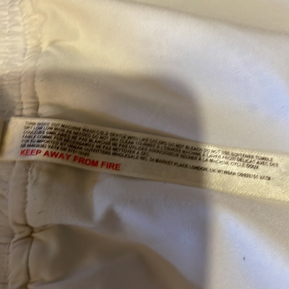 Free People FP Movement White Athletic Shorts Drawstring Waistband Small Y2K? - Picture 16 of 16